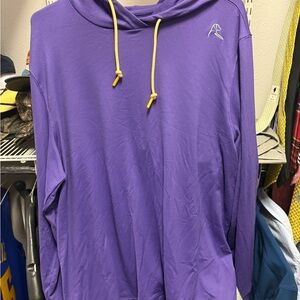 Rhoback Purple Hoodie with Yellow Accents